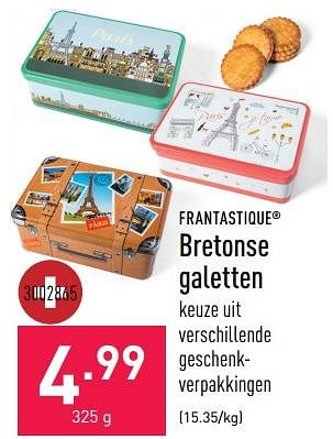Promoties Bretonse galetten - FRANTASTIQUE - Geldig van 02/12/2022 tot 09/12/2022 bij Aldi