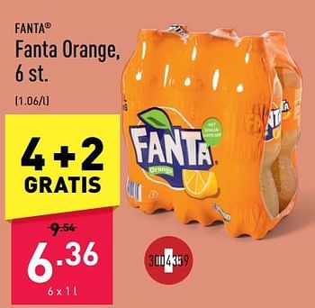 Promoties Fanta orange - Fanta - Geldig van 03/12/2022 tot 09/12/2022 bij Aldi