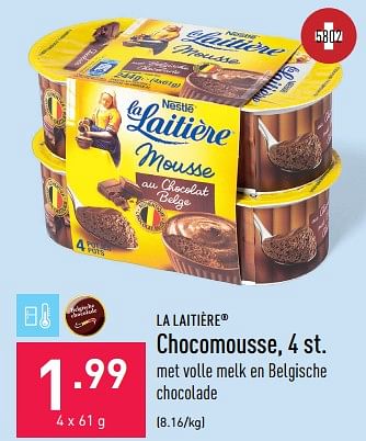 Promotions Chocomousse - Nestlé - Valide de 02/12/2022 à 09/12/2022 chez Aldi