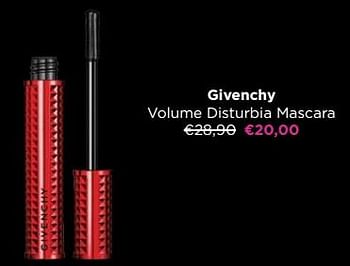 Promoties Givenchy volume disturbia mascara - Givenchy - Geldig van 25/11/2022 tot 28/11/2022 bij ICI PARIS XL