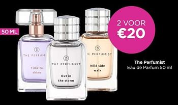 Promoties The perfumist eau de parfum - The Perfumist  - Geldig van 25/11/2022 tot 28/11/2022 bij ICI PARIS XL