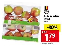Rode appelen in tas-Huismerk - Lidl