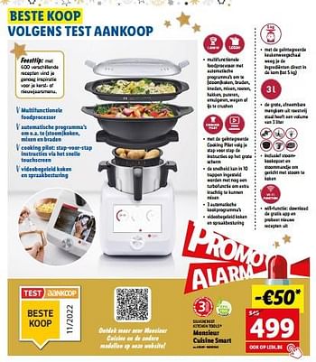 Promoties Silvercrest kitchen tools monsieur cuisine smart - SilverCrest - Geldig van 05/12/2022 tot 10/12/2022 bij Lidl