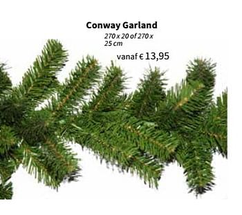 Promoties Conway garland - Huismerk - Horta - Geldig van 09/11/2022 tot 25/12/2022 bij Horta