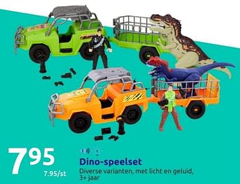 Promoties Dino-speelset - Huismerk - Action - Geldig van 19/10/2022 tot 25/10/2022 bij Action