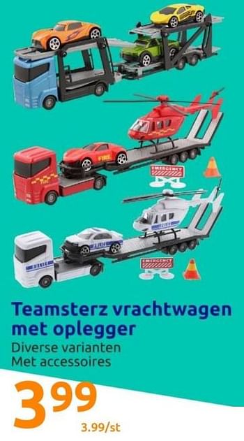 Promoties Teamsterz vrachtwagen met oplegger - TeamsterZ - Geldig van 19/10/2022 tot 25/10/2022 bij Action
