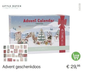 Promoties Advent geschenkdoos - Little Dutch - Geldig van 01/12/2022 tot 31/12/2022 bij Multi Bazar