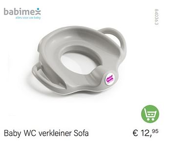 Promoties Baby wc verkleiner sofa - Babimex - Geldig van 01/12/2022 tot 31/12/2022 bij Multi Bazar