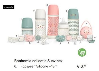 Promoties Bonhomia collectie suavinex fopspeen silicone - Suavinex - Geldig van 01/12/2022 tot 31/12/2022 bij Multi Bazar