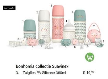 Promoties Bonhomia collectie suavinex zuigfles pa silicone - Suavinex - Geldig van 01/12/2022 tot 31/12/2022 bij Multi Bazar
