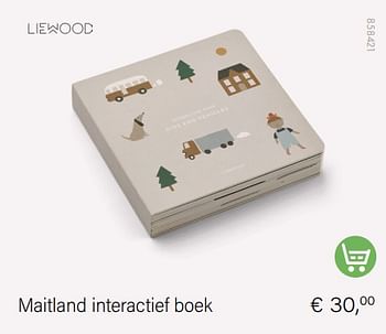 Promoties Maitland interactief boek - Liewood - Geldig van 01/12/2022 tot 31/12/2022 bij Multi Bazar
