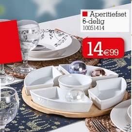 Promoties Aperitiefset - Huismerk - Yess - Geldig van 28/11/2022 tot 12/12/2022 bij yess!