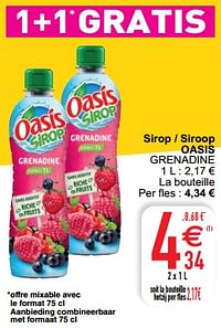 Sirop - siroop oasis grenadine-Oasis