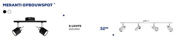 Promoties Meranti opbouwspot 3-lichts - Philips - Geldig van 26/11/2022 tot 06/01/2023 bij Supra Bazar