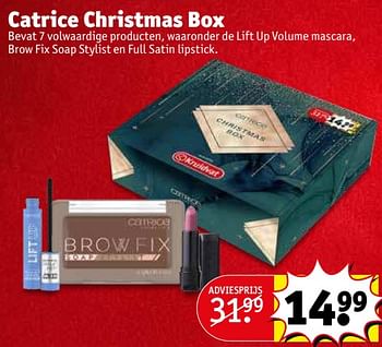 Promoties Catrice christmas box - Catrice - Geldig van 29/11/2022 tot 11/12/2022 bij Kruidvat