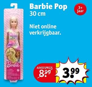 - Kruidvat Barbie pop Promotie bij Kruidvat