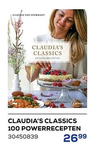 Claudia’s classics 100 powerrecepten-Huismerk - Supra Bazar
