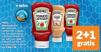Promoties Tomatenketchup - Heinz - Geldig van 29/11/2022 tot 04/12/2022 bij Albert Heijn