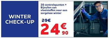 Promoties Winter check-up - Huismerk - Auto 5  - Geldig van 28/11/2022 tot 03/01/2023 bij Auto 5