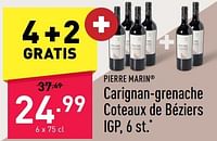 Carignan-grenache coteaux de béziers igp-Rode wijnen
