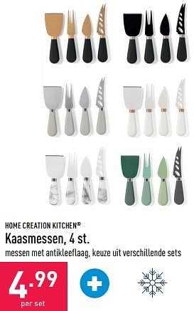 Promoties Kaasmessen - Home Creation Kitchen - Geldig van 07/12/2022 tot 16/12/2022 bij Aldi