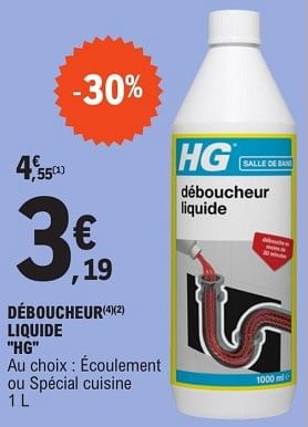 Déboucheur liquide - HG