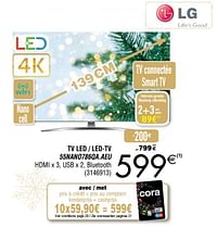 Lg tv led - led-tv 55nano786qa.aeu-LG
