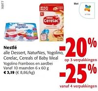 Nestlé yogolino framboos en aardbei-Nestlé