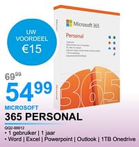 Microsoft 365 personal qq2-00012-Microsoft