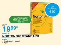 Norton 360 standard 21426545-Norton