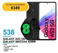 Samsung galaxy a53 5g+ galaxy watch4 40mm 2123983-Samsung
