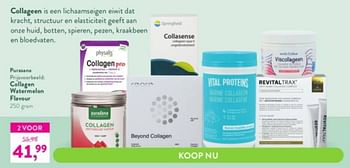 Promoties Collagen watermelon flavour - Purasana - Geldig van 28/11/2022 tot 26/12/2022 bij Holland & Barret