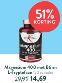 Magnesium 400 met b6 en l-tryptofaan-Lucovitaal