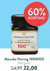 Manuka honing 100mgo-Manuka Doctor