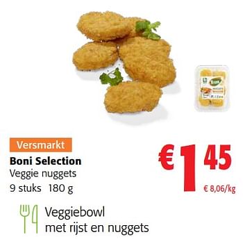 Promoties Boni selection veggie nuggets - Boni - Geldig van 30/11/2022 tot 13/12/2022 bij Colruyt