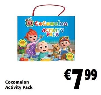Promoties Cocomelon activity pack - Cocomelon - Geldig van 30/11/2022 tot 13/12/2022 bij Colruyt
