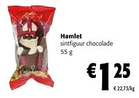 Hamlet sintfiguur chocolade-Hamlet