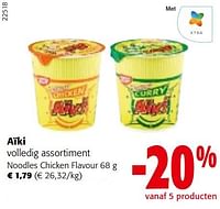 Aïki noodles chicken flavour-Aiki