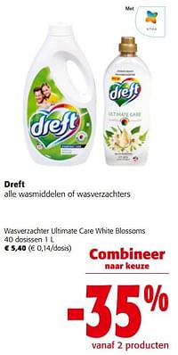 Dreft wasverzachter ultimate care white blossoms-Dreft