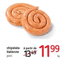 Chipolata italienne porc-Huismerk - Spar Retail