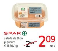 Salade de thon piquante-Spar