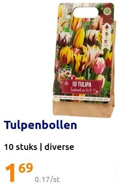 Promoties Tulpenbollen - Huismerk - Action - Geldig van 30/11/2022 tot 06/12/2022 bij Action