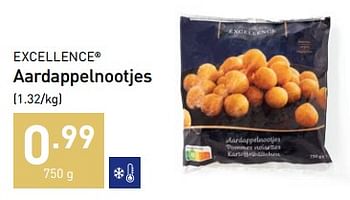 Promoties Aardappelnootjes - Excellence - Geldig van 01/12/2022 tot 31/12/2022 bij Aldi