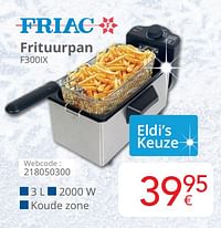 Friac frituurpan f300ix-Friac