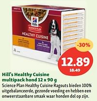 Hill`s healthy cuisine multipack hond-Hill