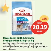 Royal canin birth + growth droogvoer hond-Royal Canin