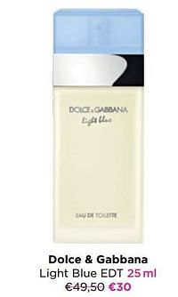 Dolce + gabbana light blue edt-Dolce & Gabbana