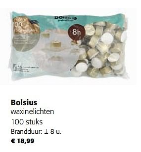 Promoties Bolsius waxinelichten - Bolsius - Geldig van 30/11/2022 tot 13/12/2022 bij Colruyt
