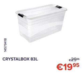 Promoties Crystalbox - Huismerk - Euroshop - Geldig van 01/12/2022 tot 31/12/2022 bij Euro Shop