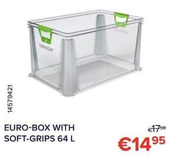 Promoties Euro-box with soft-grips - Huismerk - Euroshop - Geldig van 01/12/2022 tot 31/12/2022 bij Euro Shop